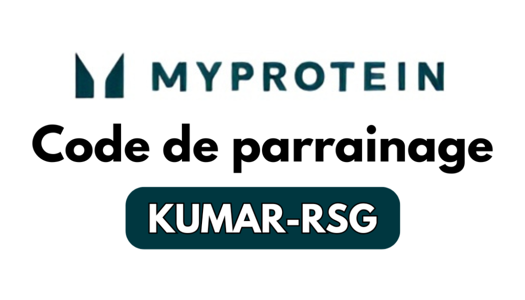 Code de parrainage Myprotein