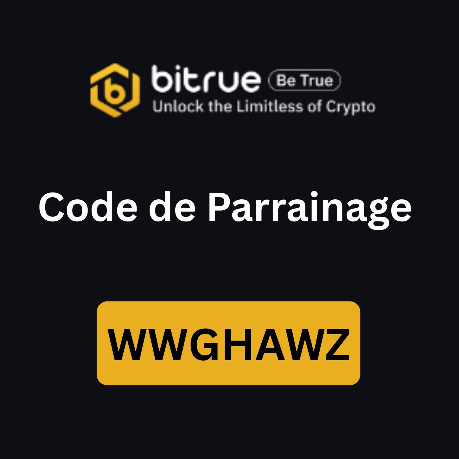 Code de Parrainage Bitrue