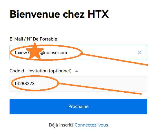 Code de Parrainage HTX
