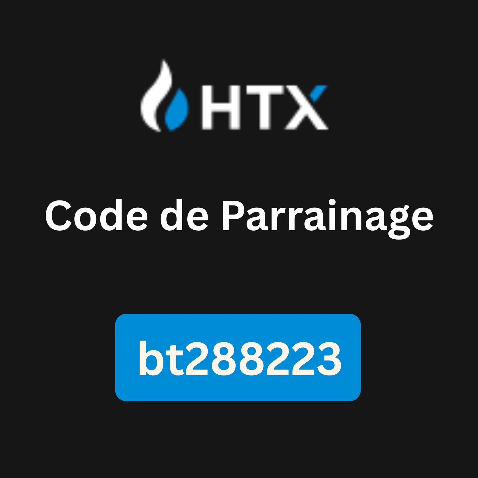 Code de Parrainage HTX