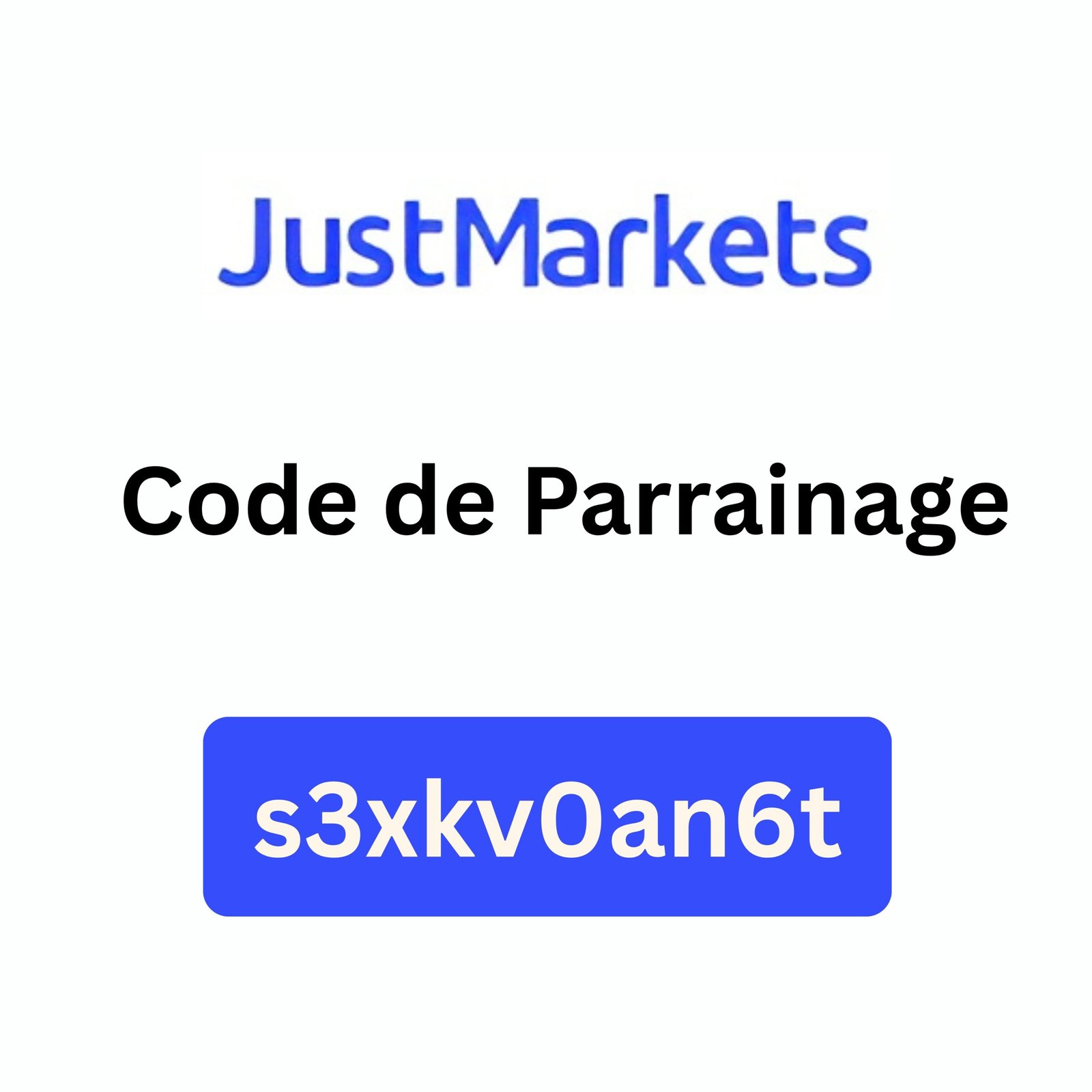 Code Partenaire JustMarkets