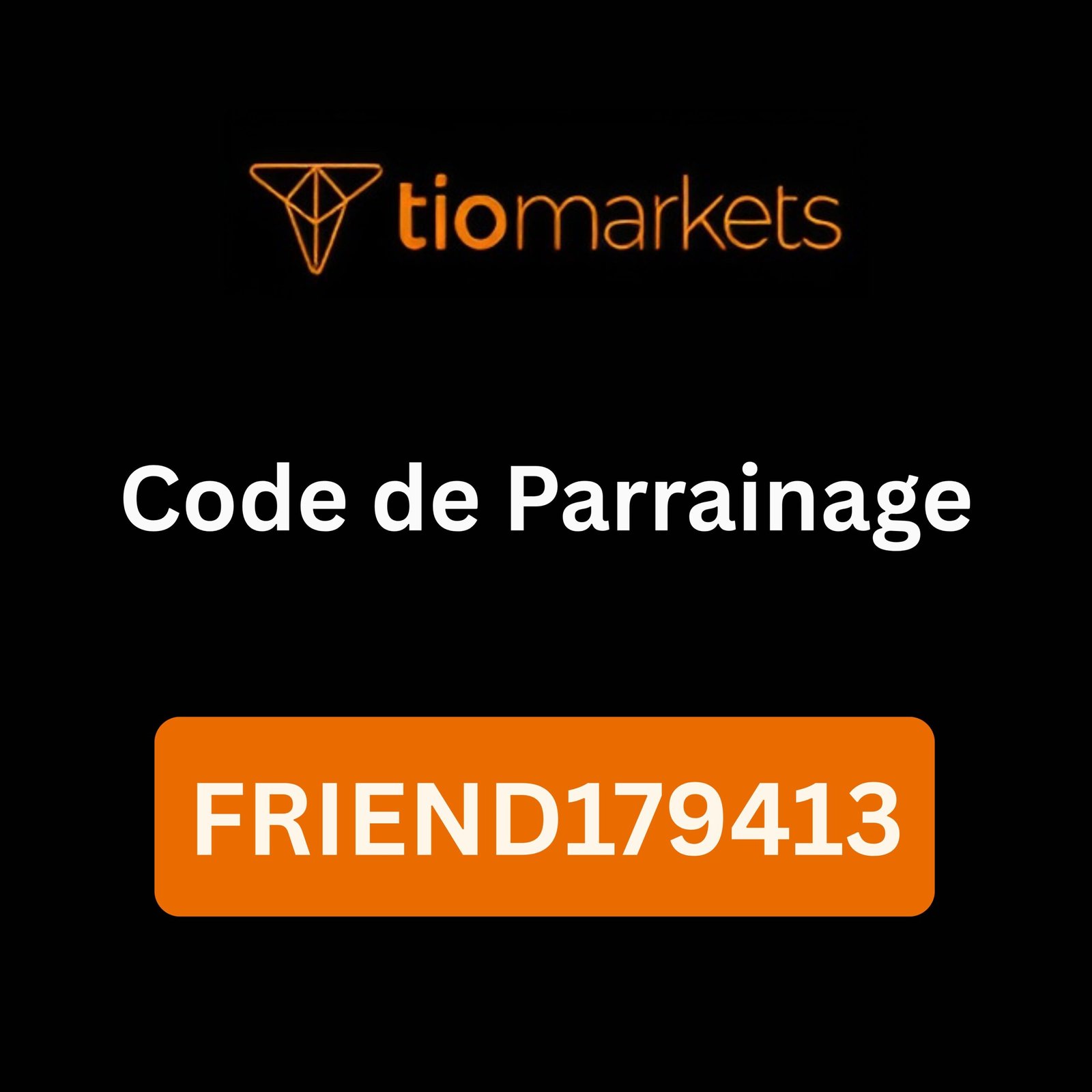 Code de Parrainage Tiomarkets