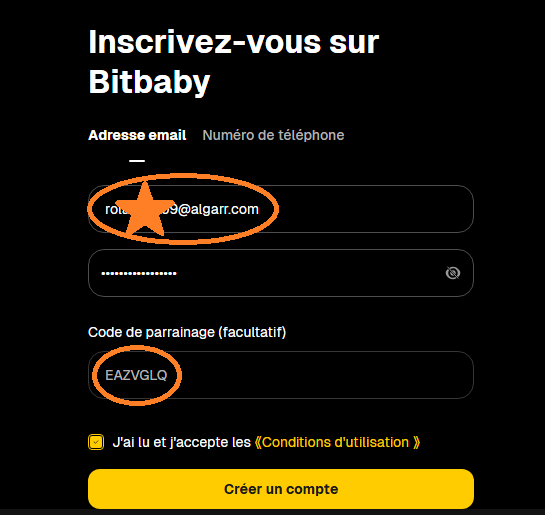 Code De Parrainage Bitbaby